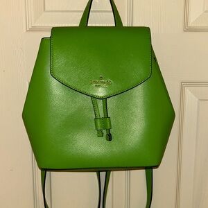 Green Kate Spade Backpack